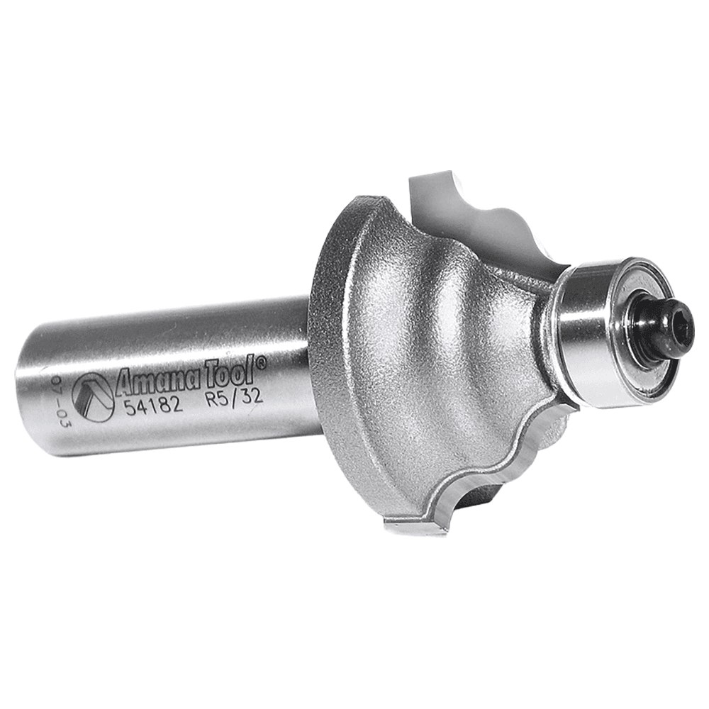 1-1/4" Dia x 11/16" Carbide Tipped Wavy Edge Bit, 5/32" Radius, 1/2" Shank Alt 3 - Image