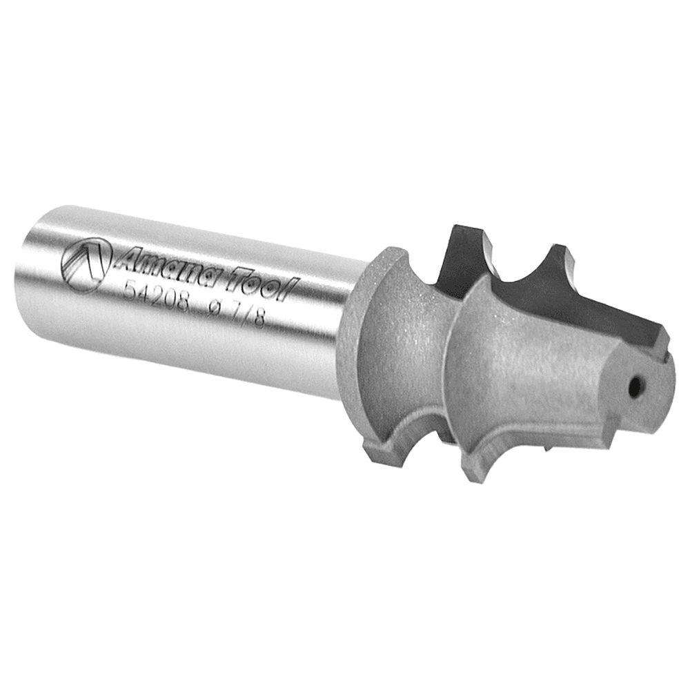 7/8" Dia x 1-1/32" Carbide Tipped Edge Beading Bit, 5/32" Radius, 1/2" Shank Alt 3 - Image