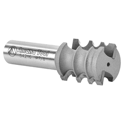 7/8" Dia x 1-1/16" Carbide Tipped Variable Beading Bit, 9/64" x 7/64" x 1/16" Radius, 1/2" Shank Alt 3 - Image