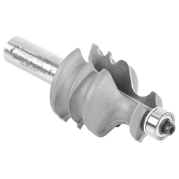 1-3/8" Dia x 1-5/8" Carbide Tipped Classical Architectural Molding 1/8" x 5/32" x 5/32" Radius, 1/2" Shank Alt 3 - Image