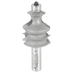 1-3/8" Dia x 1-5/8" Carbide Tipped Classical Architectural Molding 1/8" x 5/32" x 5/32" Radius, 1/2" Shank Main - Image