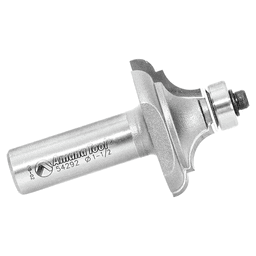 1-1/2" Dia x 5/8" Carbide Tipped Classical Cove/Bead Bit, 3/16" x 5/16" Radius, 1/2" Shank Alt 1 - Image