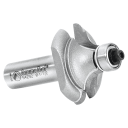 1-1/2" Dia x 5/8" Carbide Tipped Classical Cove/Bead Bit, 3/16" x 5/16" Radius, 1/2" Shank Alt 2 - Image