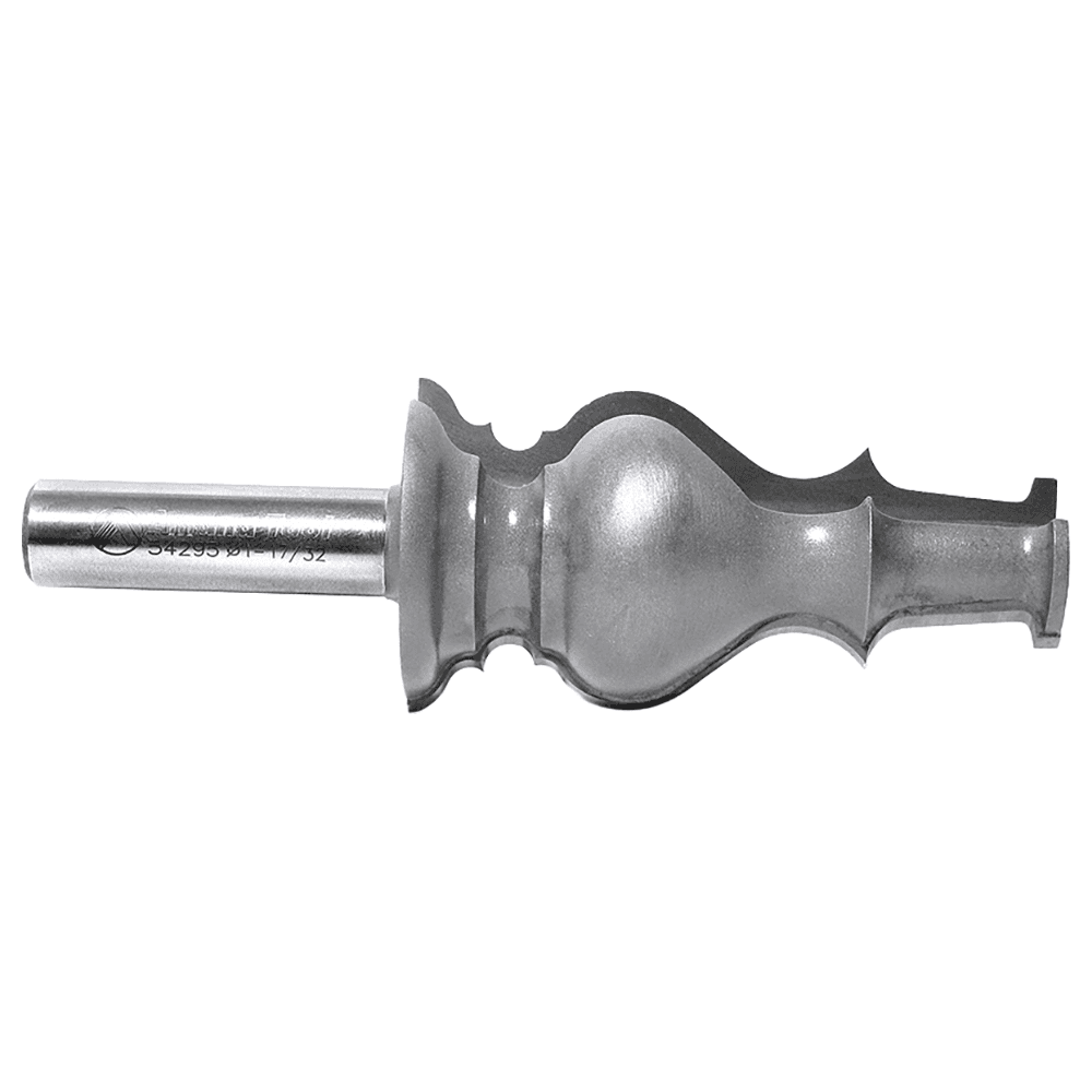 1-17/32" Dia x 2-61/64" Carbide Tipped Colonial Door Casing 3/8" Radius, 1/2" Shank Alt 2 - Image
