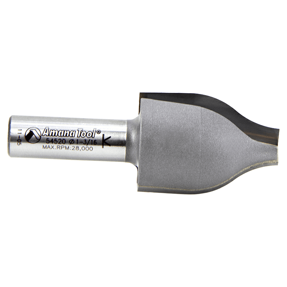 1-3/16" Dia x 1-5/8" Carbide Tipped Ogee Bit, Vertical Raised Panel 7/8" Radius, 1/2" Shank Alt 2 - Image