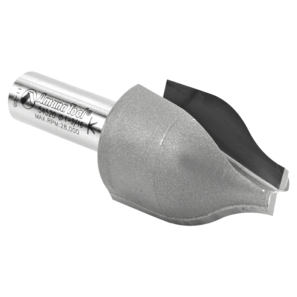 1-3/16" Dia x 1-5/8" Carbide Tipped Ogee Bit, Vertical Raised Panel 7/8" Radius, 1/2" Shank Alt 3 - Image