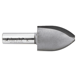 1-1/8" Dia x 1-5/8" Carbide Tipped Cove Vertical Raised Panel Bit, 1-9/16" Radius, 1/2" Shank Alt 2 - Image