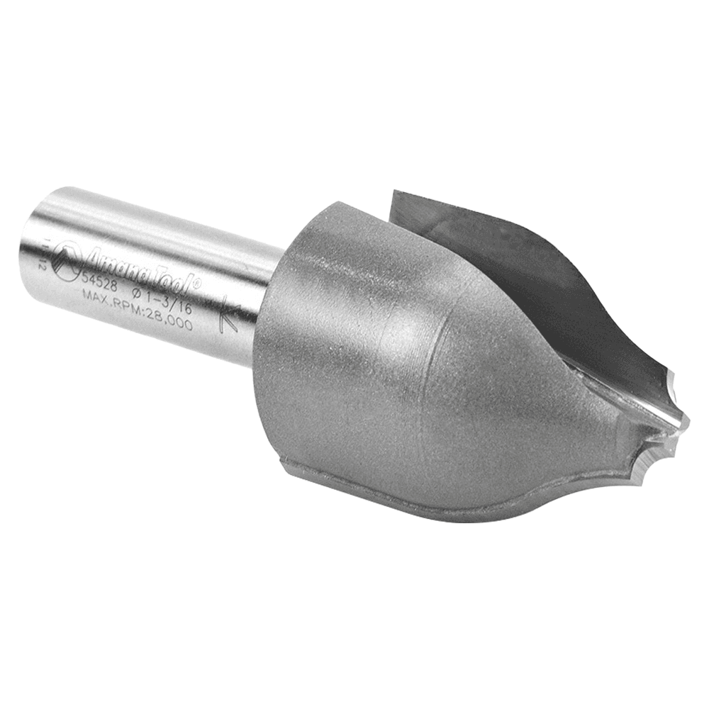 1-3/16" Dia x 1-5/8" Carbide Tipped Ogee with Bead Vertical Raised Panel 7/8" Radius, 1/2" Shank Alt 3 - Image