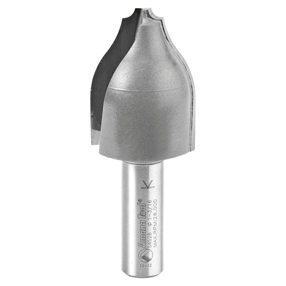 1-3/16" Dia x 1-5/8" Carbide Tipped Ogee with Bead Vertical Raised Panel 7/8" Radius, 1/2" Shank Main - Image