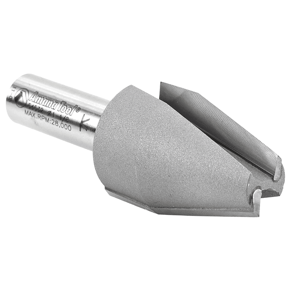 1-1/8" Dia x 1-5/8" Carbide Tipped Traditional Vertical Raised Panel Bit, 15°, 1/2" Shank Alt 3 - Image