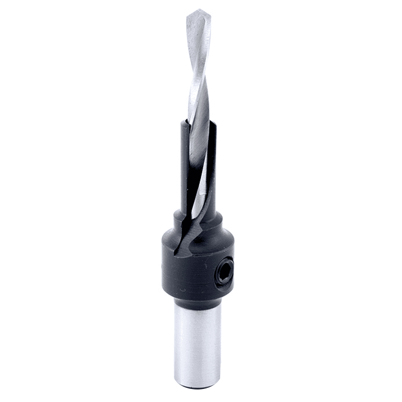 5mm x 90mm RTA Furniture Drill/Countersink Bit with Drill, 10mm Shank - Main Image