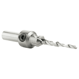 25/64" x 3" Carbide Tipped Countersink Bit with Slow Spiral Stepped Drill, 5/16" Shank - Alt Image 2