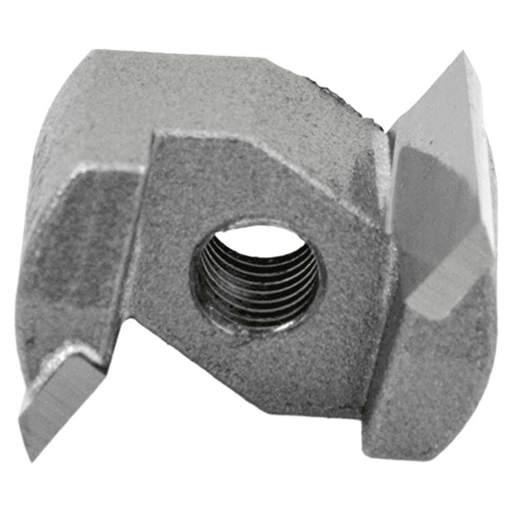 15/16" Dia x 9/16" Carbide Tipped Mortising Bit, Screw Down Shear Cutter, 1/4" - 28 Thread Main - Image