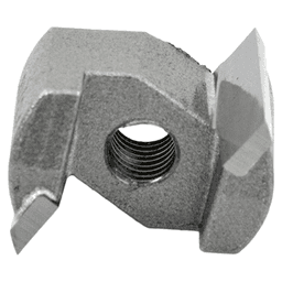 15/16" Dia x 9/16" Carbide Tipped Mortising Bit, Screw Down Shear Cutter, 1/4" - 28 Thread Main - Image