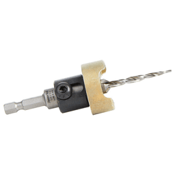 3/8" x 5/32" Carbide Tipped Countersink Bit with Tapered Drill/Adjustable Depth Stop, #8 Screw - Alt Image 1