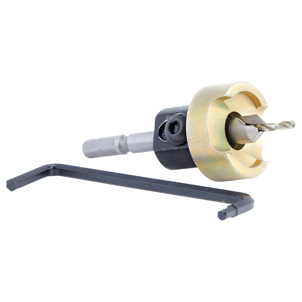 3/8" Dia x 7/64" Drill Dia 82° Carbide Tipped Countersink with Adjustable Depth Stop/No-Thrust Ball Bearing for Festool CENTROTEC System Alt 3 - Image