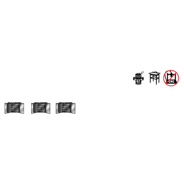 3-Pack Cutters for #47173 Alt 2 - Image