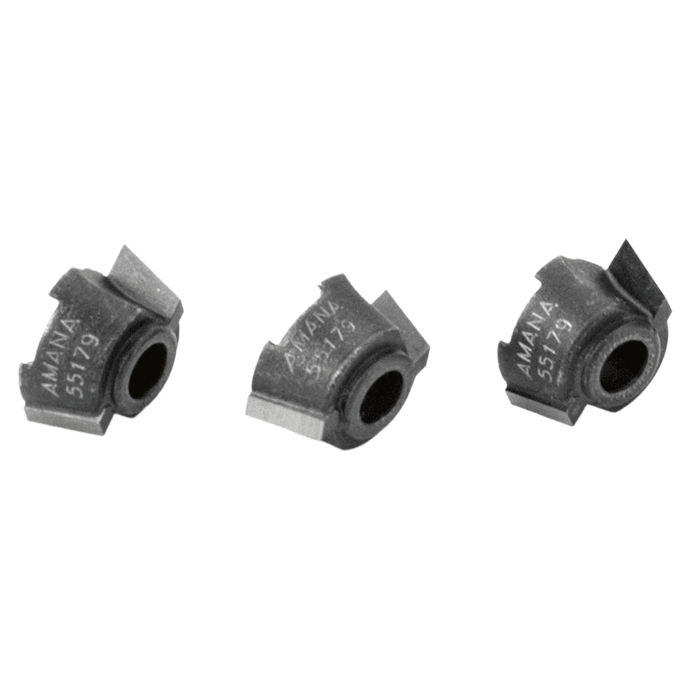 15° Carbide Tipped Replacement Cutters for 47179 Ocemco System Alt 2 - Image