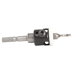 3/8" Dia x 9/64" Drill Dia 82° Carbide Tipped Countersink with Adjustable Low Friction Depth Stop for Festool CENTROTEC System Alt 2 - Image