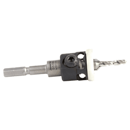 3/8" Dia x 5/32" Drill Dia 82° Carbide Tipped Countersink with Adjustable Low Friction Depth Stop for Festool CENTROTEC System Alt 2 - Image