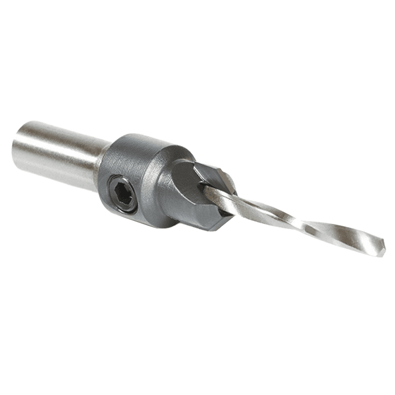 3/8" x 2-9/16" High Performance AlTiN Coated Carbide Tipped Countersink Bit, #6 Screw - Alt Image 2