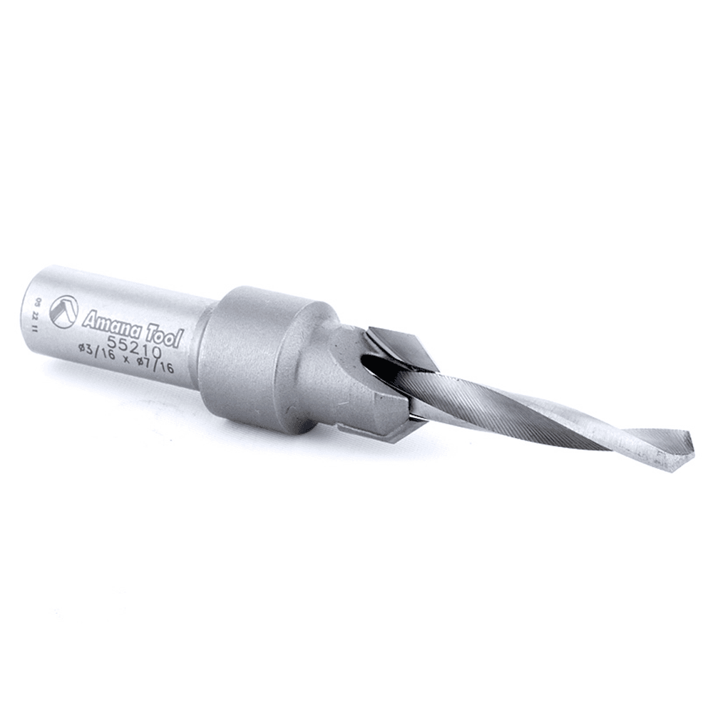 7/16" x 3" Carbide Tipped Countersink Bit, 3/8" Shank - Alt Image 2