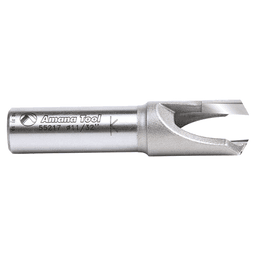 5/8" Dia x 1/2" Carbide Tipped Plug Cutter for Drill Press, 1/2" Shank Alt 2 - Image