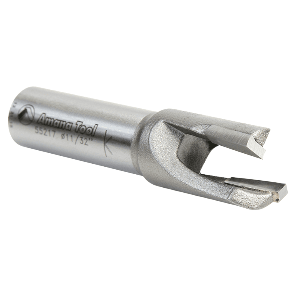 5/8" Dia x 1/2" Carbide Tipped Plug Cutter for Drill Press, 1/2" Shank Alt 3 - Image