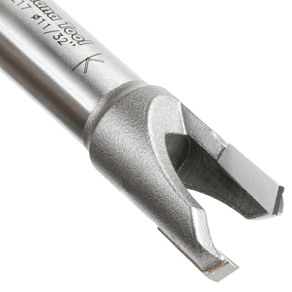 5/8" Dia x 1/2" Carbide Tipped Plug Cutter for Drill Press, 1/2" Shank Alt 4 - Image