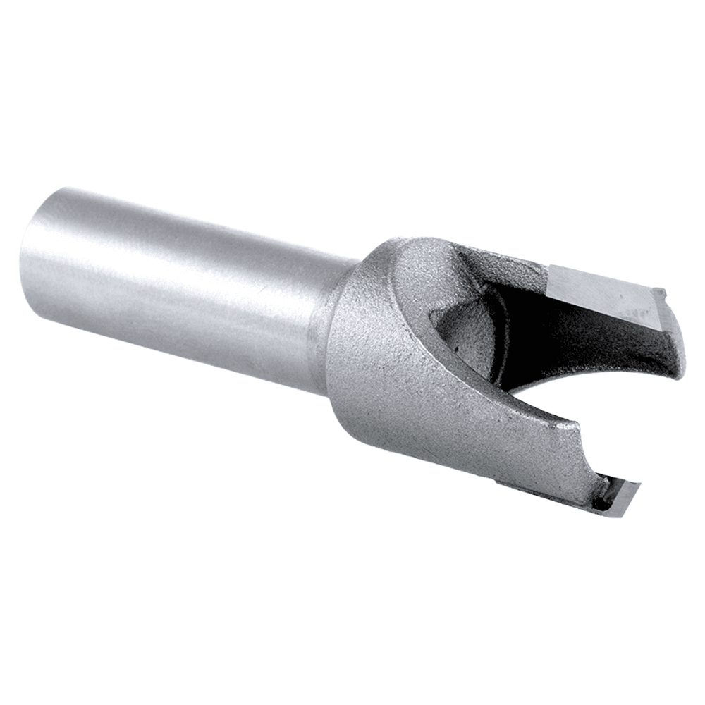 25/32" Dia x 1/2" Carbide Tipped Plug Cutter for Drill Press, 1/2" Shank Alt 3 - Image