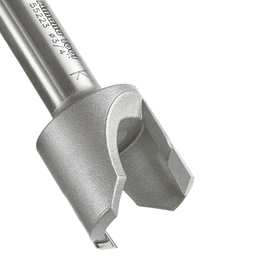 1-1/32" Dia x 1/2" Carbide Tipped Plug Cutter for Drill Press, 1/2" Shank Alt 4 - Image