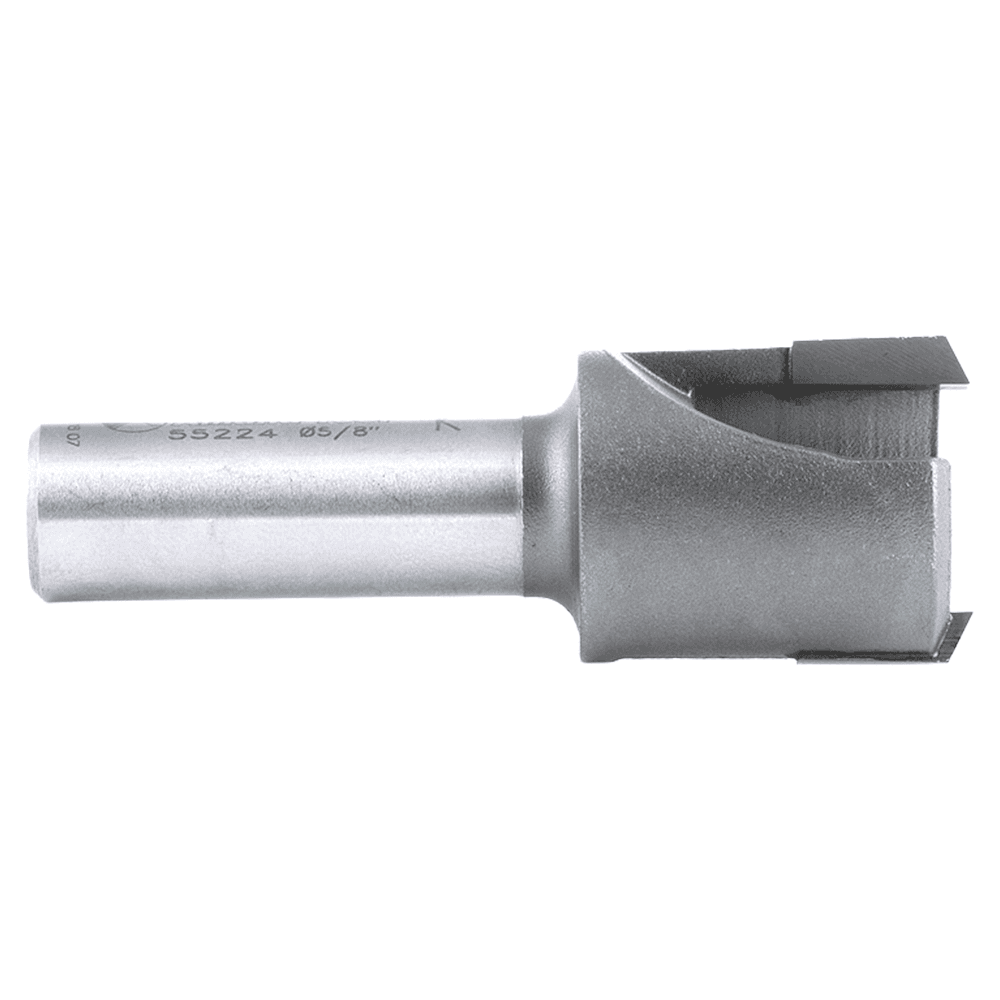 29/32" Dia x 1/2" Carbide Tipped Plug Cutter for Drill Press, 1/2" Shank Alt 2 - Image
