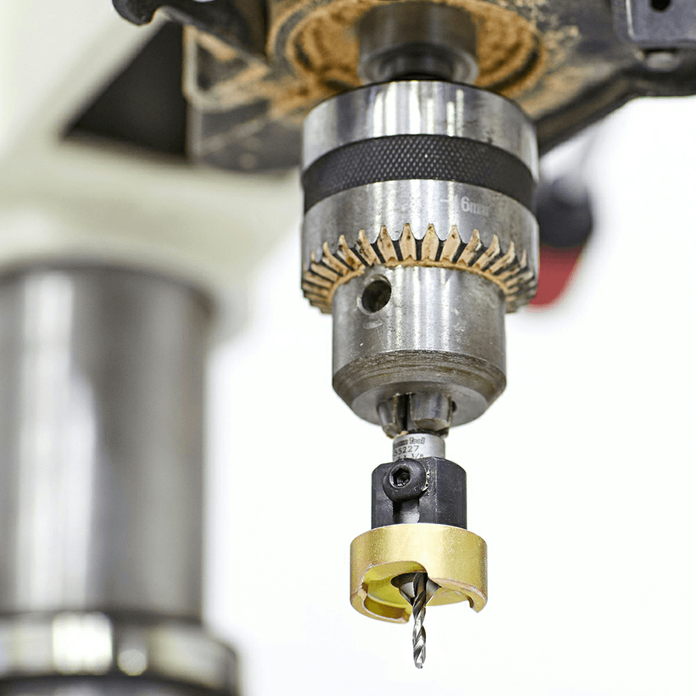 3/8" x 1/8" Carbide Tipped Countersink Bit with Adjustable Depth Stop/No-Thrust Ball Bearing, #6 Screw - Alt Image 3
