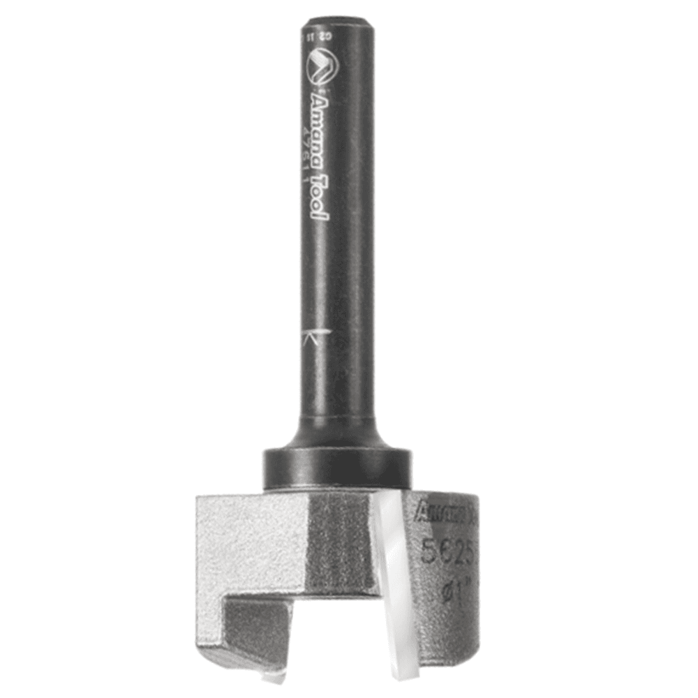 3/4" + 0.015" Down Shear Mortising Screw Cutter, 2-Flute - Alt Image 3