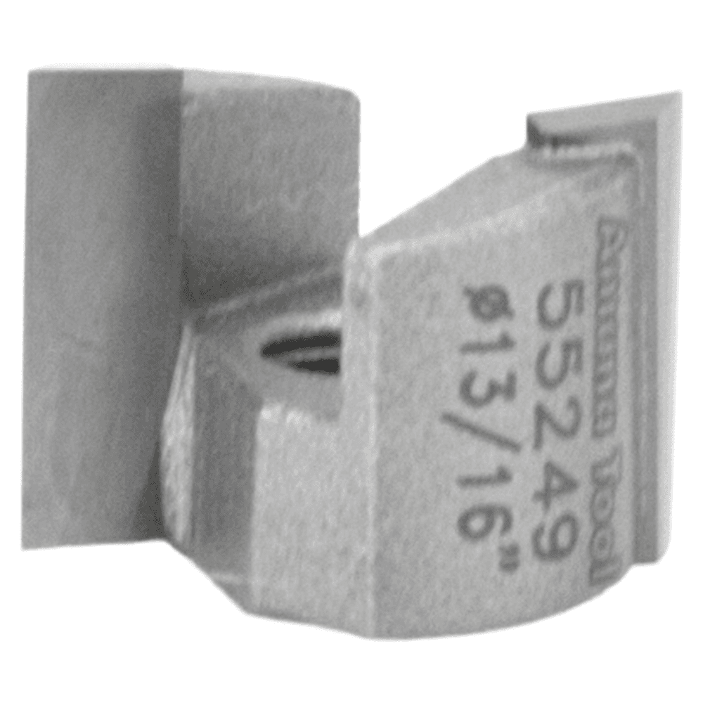 13/16" Dia x 9/16" Carbide Tipped Mortising Bit, Screw Down Shear Cutter, 1/4" - 28 Thread Alt 2 - Image