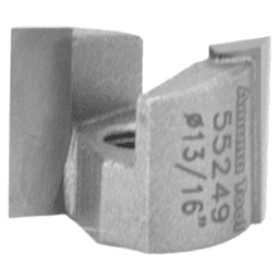 13/16" Dia x 9/16" Carbide Tipped Mortising Bit, Screw Down Shear Cutter, 1/4" - 28 Thread Alt 2 - Image