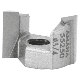 3/4" Dia x 9/16" Carbide Tipped Mortising Bit, Screw Down Shear Cutter, 1/4" - 28 Thread Main - Image