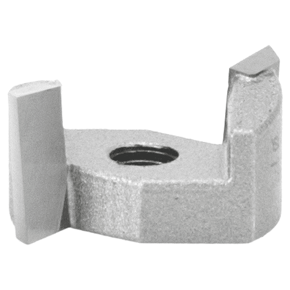 1" Dia x 9/16" Carbide Tipped Mortising Bit, Screw Down Shear Cutter, 1/4" - 28 Thread Alt 2 - Image