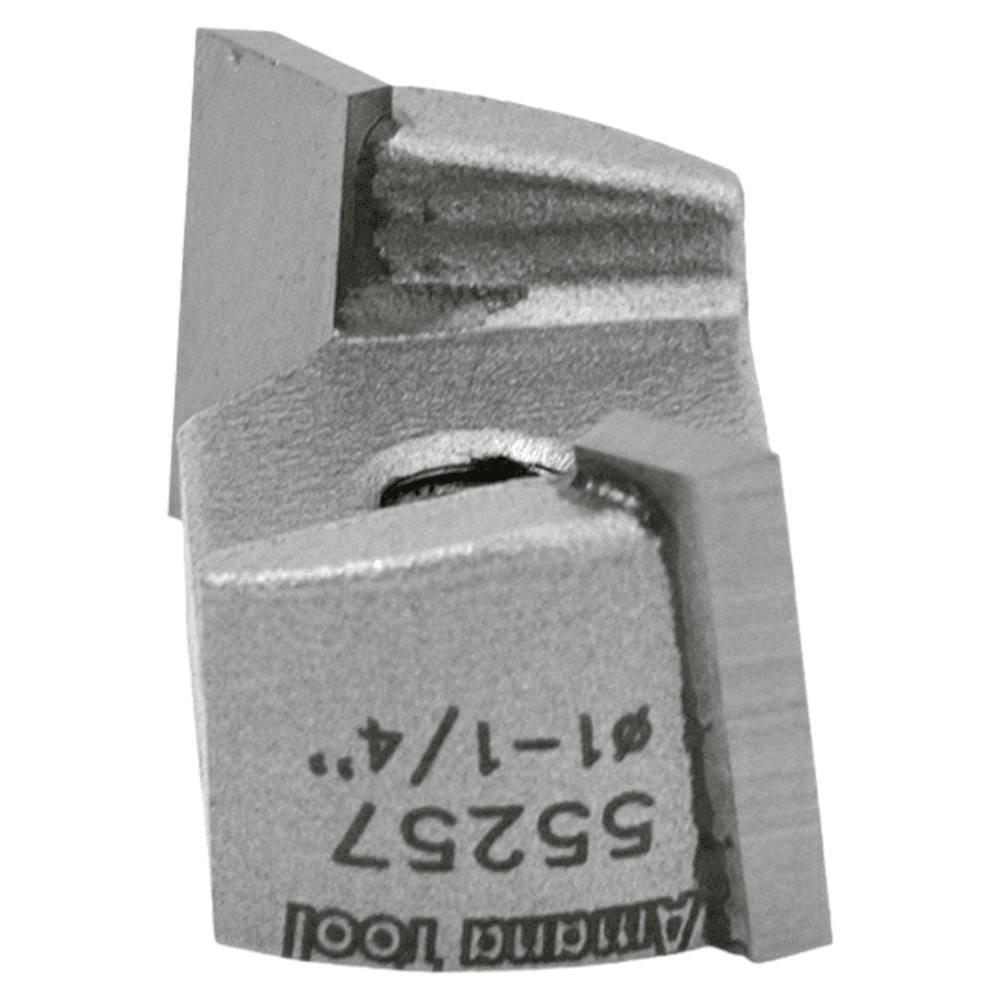 1-1/4" Dia x 9/16" Carbide Tipped Mortising Bit, Screw Down Shear Cutter, 1/4" - 28 Thread Alt 2 - Image