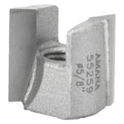 5/8" Dia x 9/16" Carbide Tipped Mortising Bit, Screw Down Shear Cutter, 1/4" - 28 Thread Main - Image