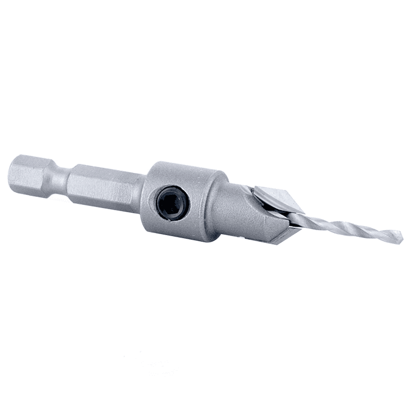3/8" x 2-1/8" Carbide Tipped Countersink Bit for Wood, #6 Screw - Alt Image 2