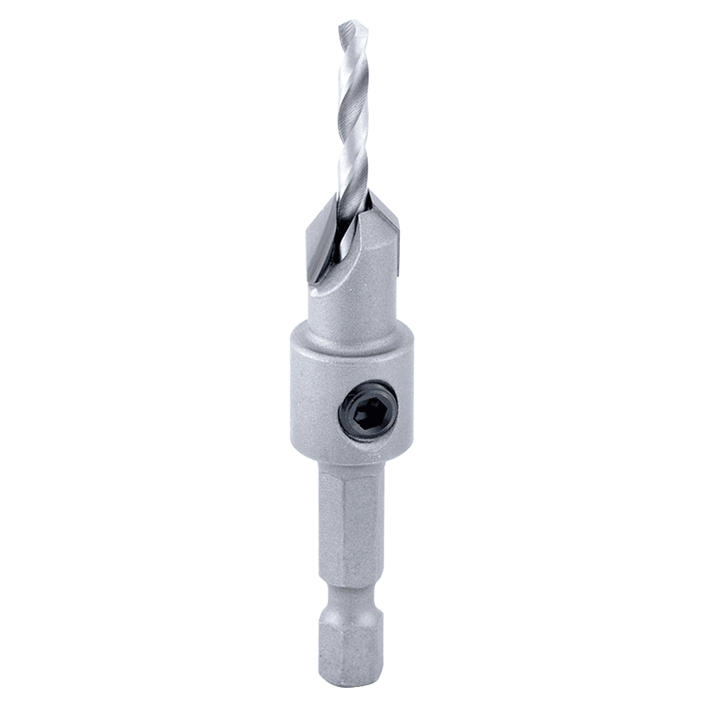 3/8" x 2-1/8" Carbide Tipped Countersink Bit, 1/4" Shank - Main Image