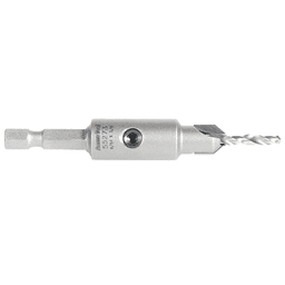 55273 3/8" Carbide Tipped Replacement Countersink Bit with Slow Spiral M2 Drill, #6 Screw - Alt Image 1