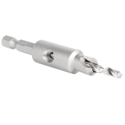 1/2" Carbide Tipped Replacement Countersink Bit with Slow Spiral M2 Drill, #8 Screw - Alt Image 2