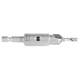 1/2" Carbide Tipped Replacement Countersink Bit with Slow Spiral M2 Drill, #10 Screw - Alt Image 1