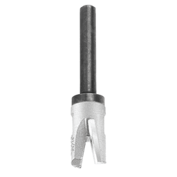 1/2" + 0.15" Dia x 9/16" Carbide Tipped Mortising Bit, Screw Down Shear Cutter, 1/4" - 28 Thread Alt 3 - Image