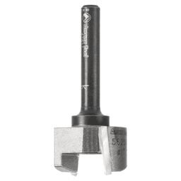 3/4" - 0.015 Dia x 9/16" Carbide Tipped Mortising Bit, Screw Down Shear Cutter, 1/4" - 28 Thread Alt 4 - Image