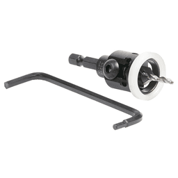 1/2" x 2-3/8" Carbide Tipped Countersink Bit with Adjustable Low Friction Depth Stop, #6 Screw - Alt Image 2