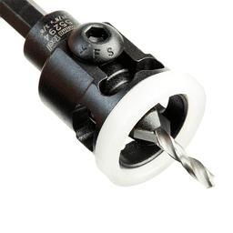 1/2" x 2-3/8" Carbide Tipped Countersink Bit with Adjustable Low Friction Depth Stop, #6 Screw - Alt Image 3