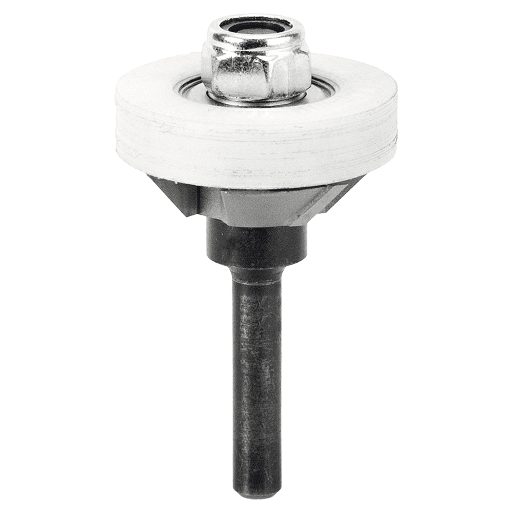 1-3/8" Dia x 1/4" Carbide Tipped 45° Laminate Miter Bit, Joint Undercutter Assembly, 1/4" Shank Main - Image